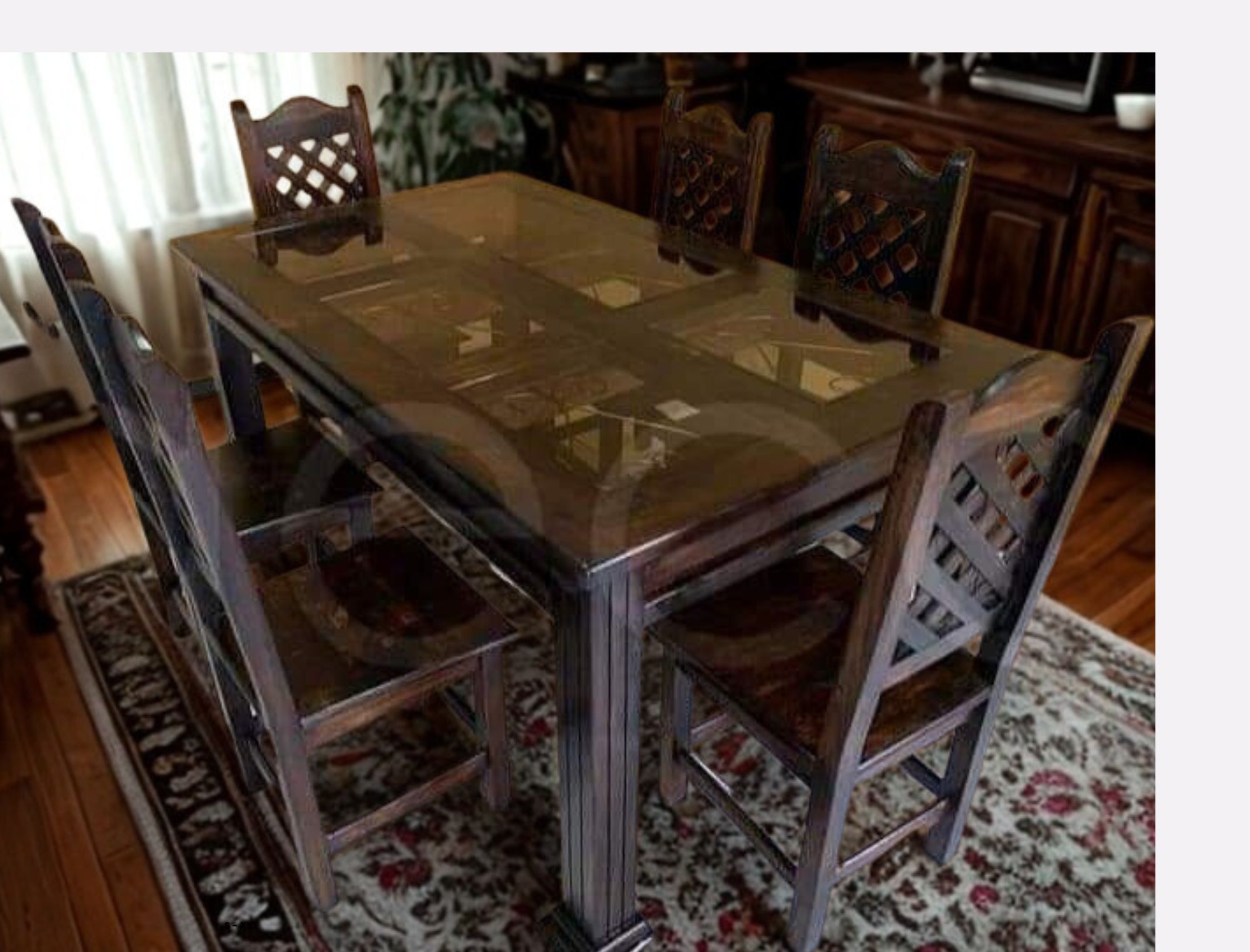 comedor de 6 personas celosía